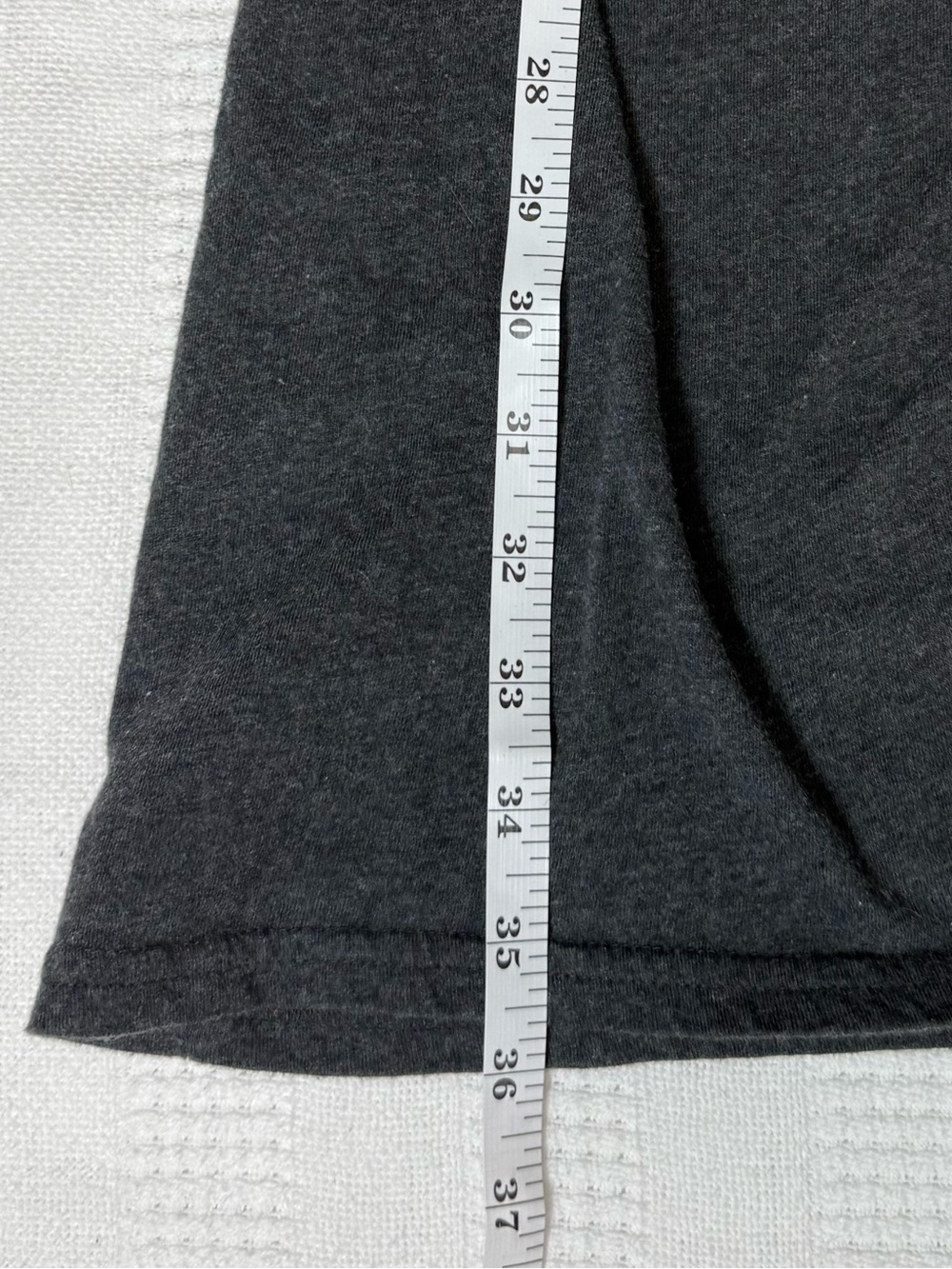 Pact Organic Cotton Knit Robe Charcoal Grey Pink Piping Belted Lounge S - Picture 6 of 6